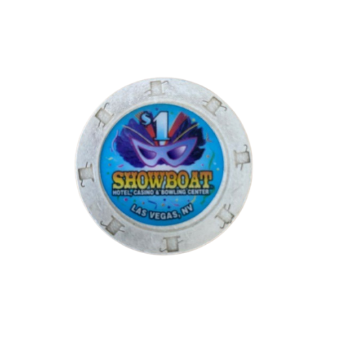 Showboat $1 Chip